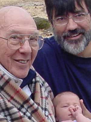 Skip a Generation: Frank Moss, grandson Kevin, great-grandson Benjamin Crow